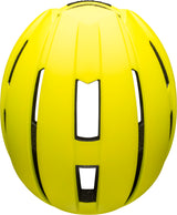 Bell Daily MIPS LED Unisex Cycling Helmet - Front view, showcasing integrated LED light and stylish design