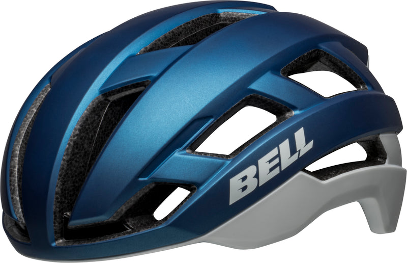 BELL Falcon XR LED Mips Helmet matte blue gray front left