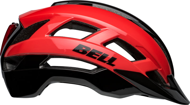 BELL Falcon XRV LED Mips Road Bike Helmet - Versatile & Illuminated Gloss Red Black right