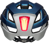 BELL Falcon XRV LED Mips Road Bike Helmet - Versatile & Illuminated Matte Blue Grey Back