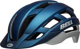 BELL Falcon XRV LED Mips Road Bike Helmet - Versatile & Illuminated Matte Blue Grey front left