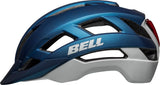 BELL Falcon XRV LED Mips Road Bike Helmet - Versatile & Illuminated Matte Blue Grey Left