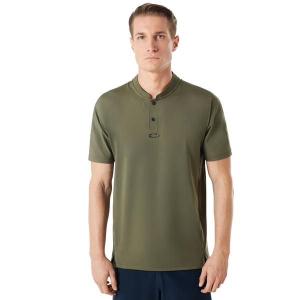 OAKLEY ENGINEERED SS POLO BOMBER COLLAR MEN LIFESTYLE POLO SHIRT