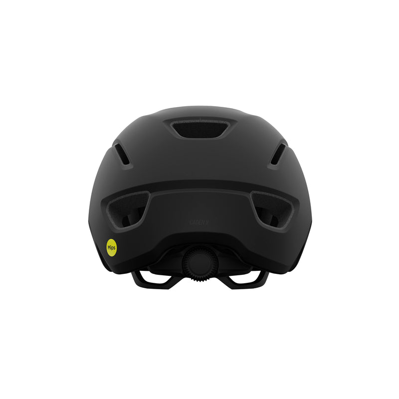 Giro Caden MIPS II Unisex Urban Cycling Helmet with sophisticated design matte black back