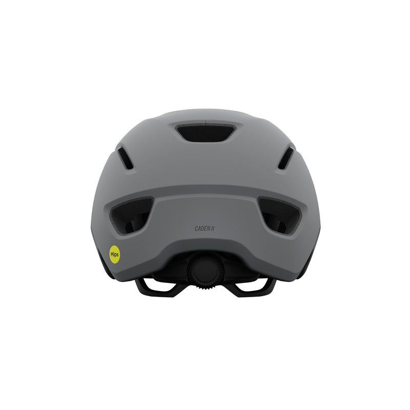 Giro Caden MIPS II Unisex Urban Cycling Helmet with sophisticated design matte grey back