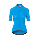 "Giro Women Chrono Elite Cycling Jersey - Lightweight, Eco-Friendly Performance Ano Blue Front"