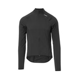 Giro Men Chrono Expert Wind Jacket, windproof and packable cycling jacket with 2-way-stretch ripstop fabric, DWR coating, perforated back panel, and 3M Reflective highlights for visibility.