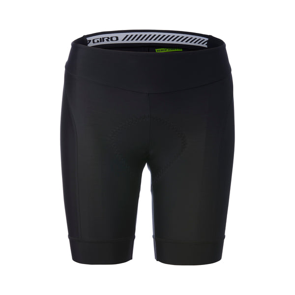 Giro Chrono Sport Short Women Road Apparel Black Ghosted Front