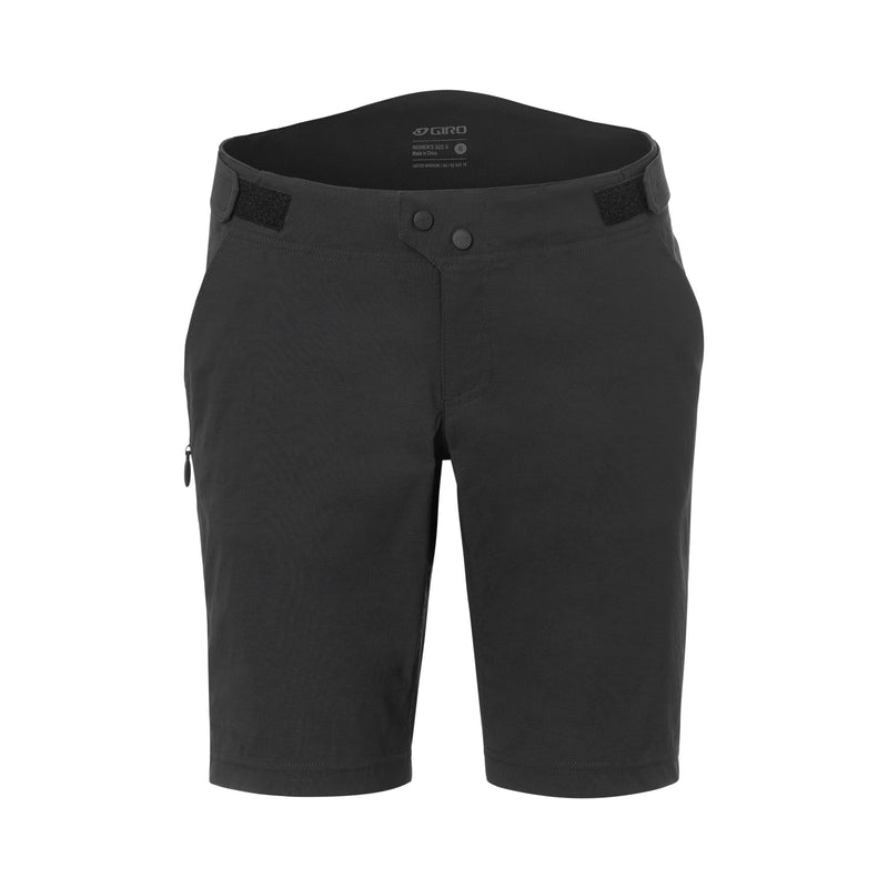 Giro Women Ride Short Adult Cycling Apparel, featuring Havoc Durablend material, tailored fit, secure zip pockets, and 4-way stretch performance for ultimate comfort and versatility on cycling adventures.