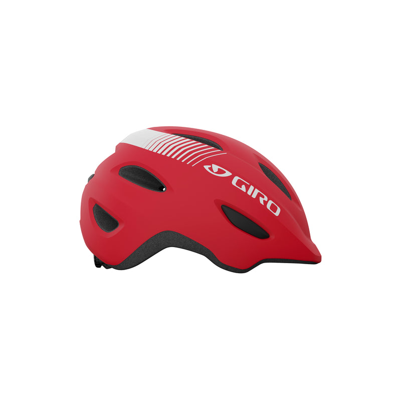 "Giro Scamp MIPS Unisex Youth Bike Helmet - Secure Fit and Kid-Friendly Designs" Matte Bright Red