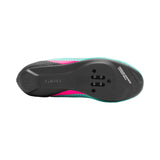 Giro Stylus W Women Cycling Shoe Screaming Teal Pink Neon Sole