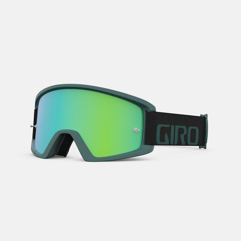 "Giro Tazz MTB Goggles - Expansion View Technology and Polycarbonate Lens" Grey Green Loden Green