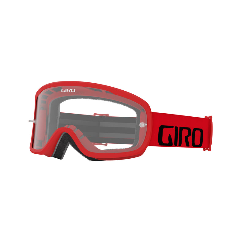 Giro Tempo MTB Goggle Unisex Adult Goggles with True Sight Lens Red Hero