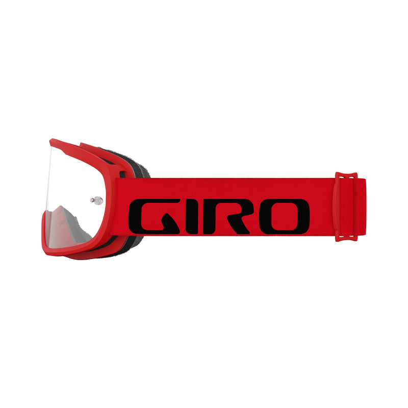 Giro Tempo MTB Goggle Unisex Adult Goggles with True Sight Lens Red Right