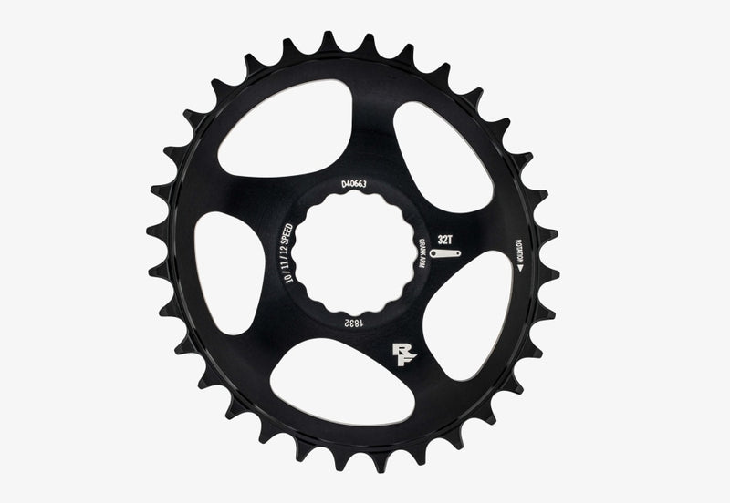 Race Face Chairing Direct Mount Oval Cinch 24mm/30mm Black Mtb Component