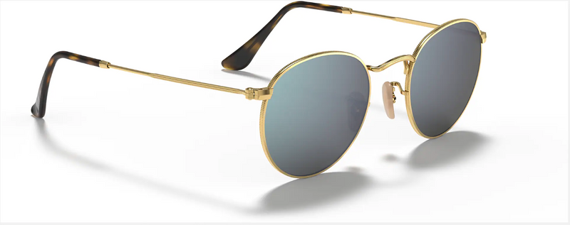 Ray-Ban Round Flat Lenses Unisex Lifestyle Sunglasses