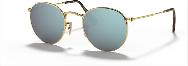 Ray-Ban Round Flat Lenses Unisex Lifestyle Sunglasses