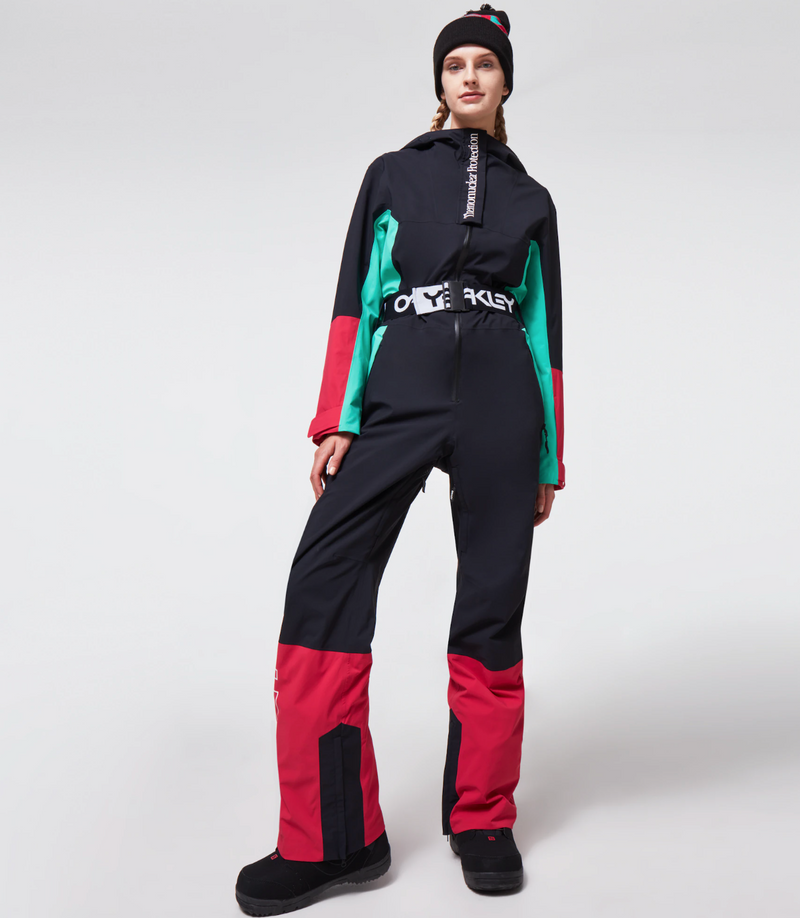Oakley TNP Cassia One Snow Women's One Piece - Black / Mint | XXL
